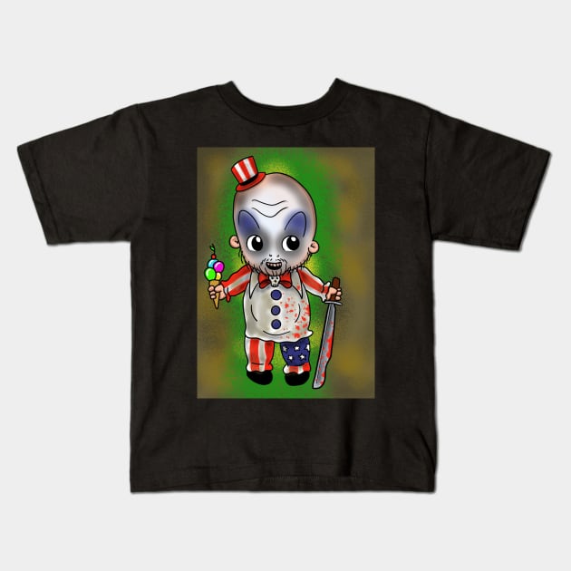 CAPTAIN SPAULDING Kids T-Shirt by JayJ's